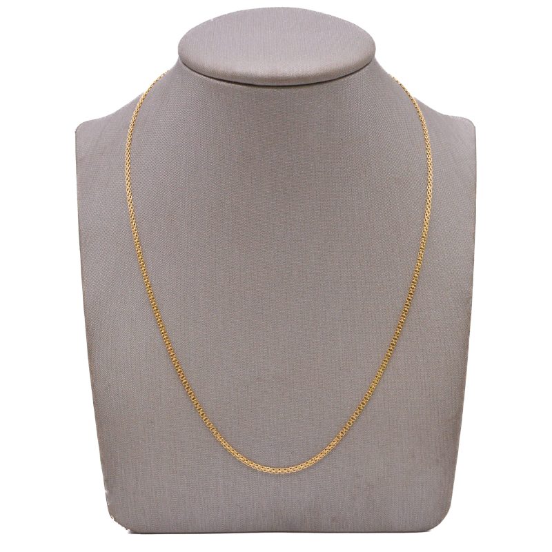 Cadena Bismark/60cm Oro 18k