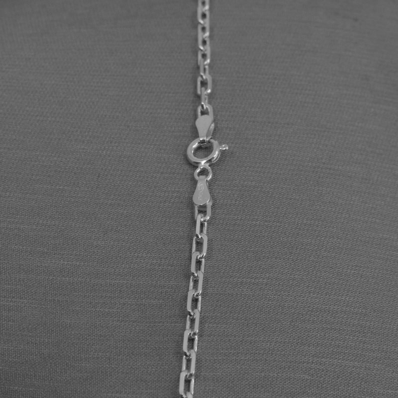Cadena Plata Tejido Cajon 925/60CM - Image 2