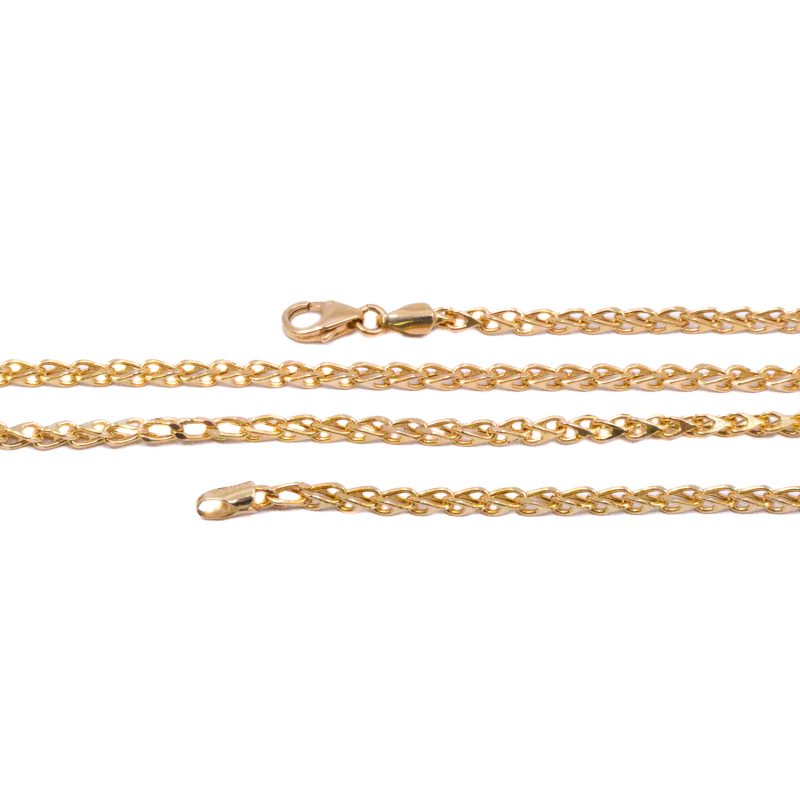 Cadena Espiga / 60cm Oro 18k - Image 2