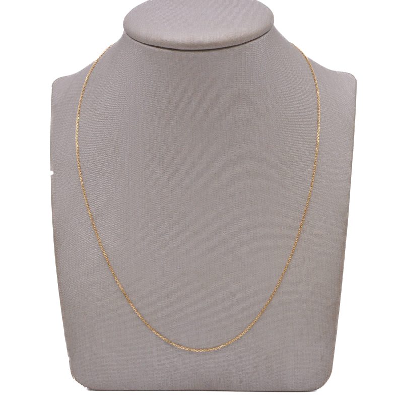 Cadena Mini Forzatina 45cm/Oro 18k