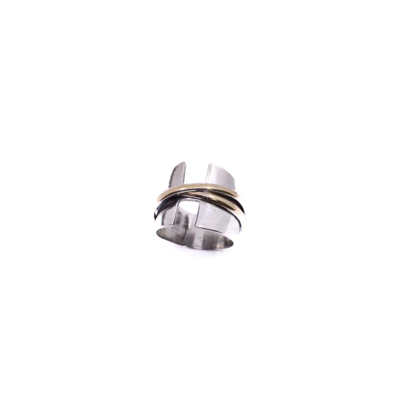 Anillo Oro Plata