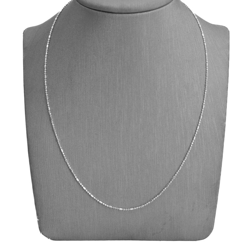 Cadena Palito Punto Plata 925/50CM