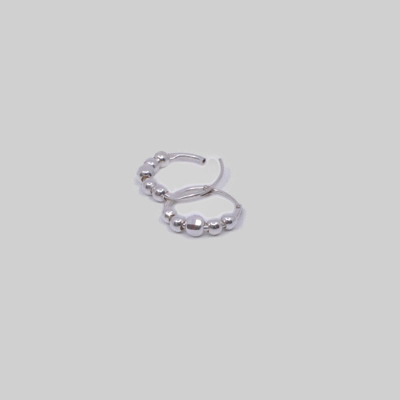 Candonga Bolita Pequeña Plata 925