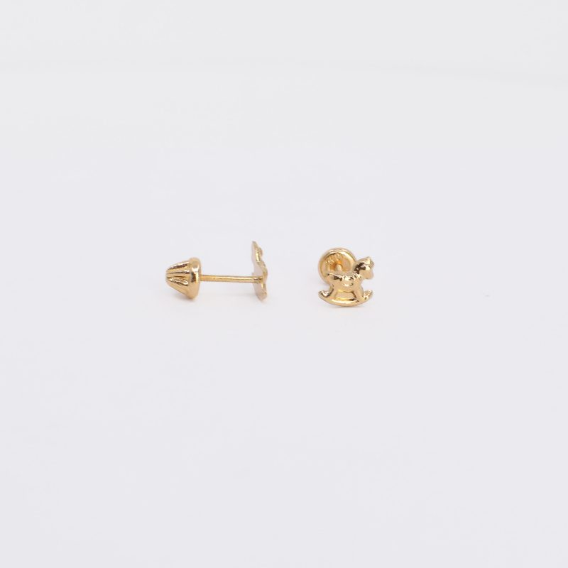 Topo Caballo Oro 18k