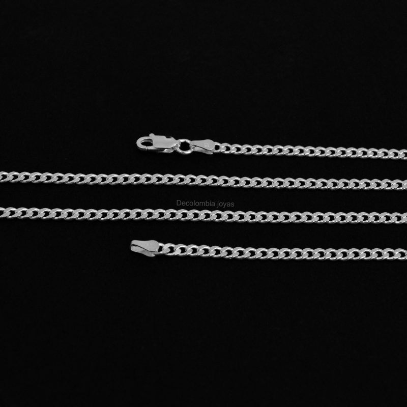 Cadena Cubana Plata 925/70cm - Image 2