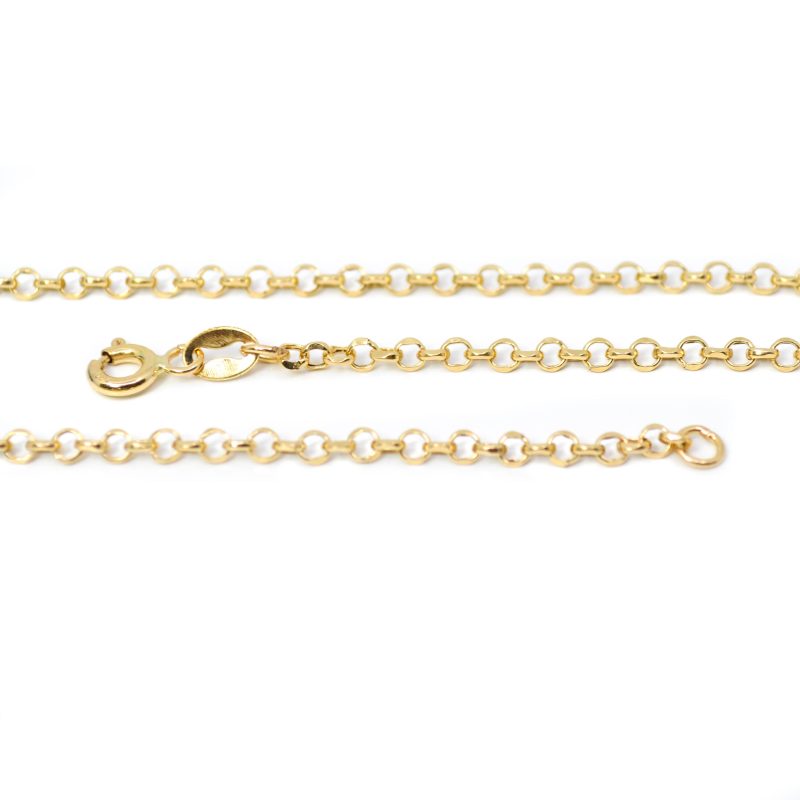 Cadena Rolón Oro 18k /40cm