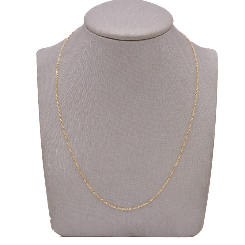 Cadena Mini Rolón Oro 18k / 50cm