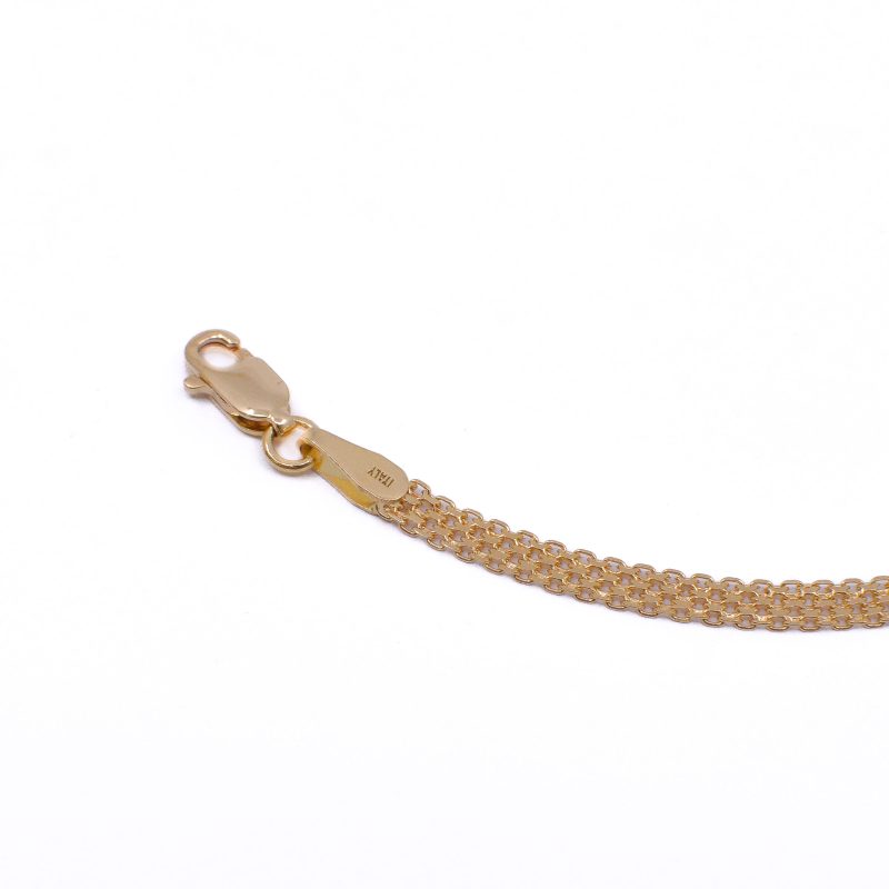 Pulsera Bismark Oro 18k / 20cm - Image 2