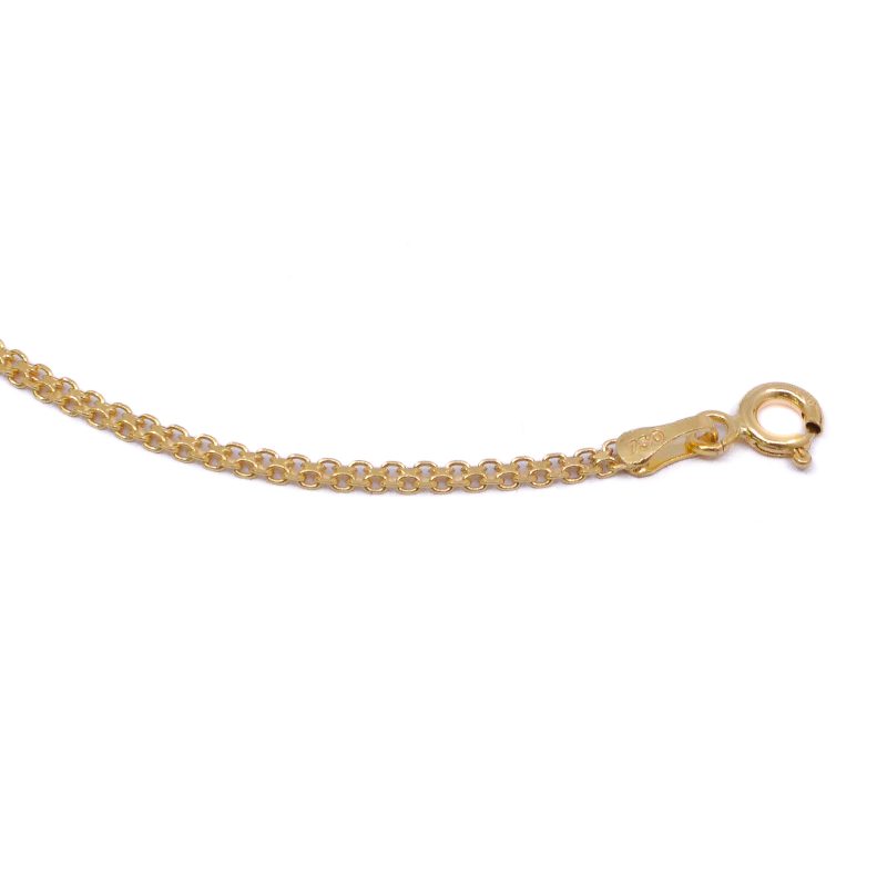 Pulsera Bismark 1 Carril Oro 18k / 20cm - Image 2