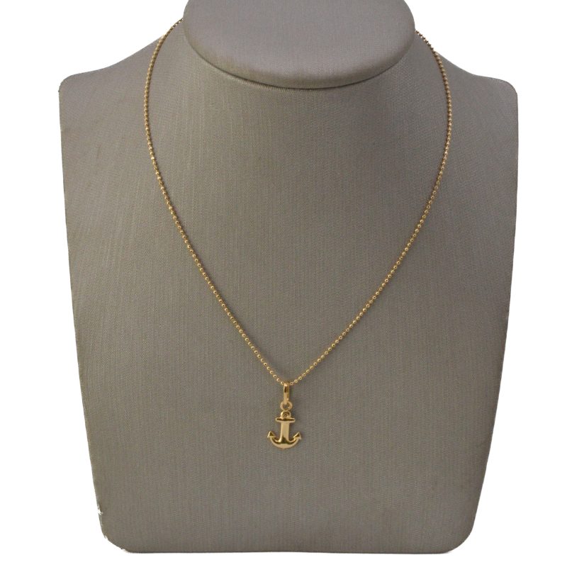Dije Ancla Oro 18k - Image 2