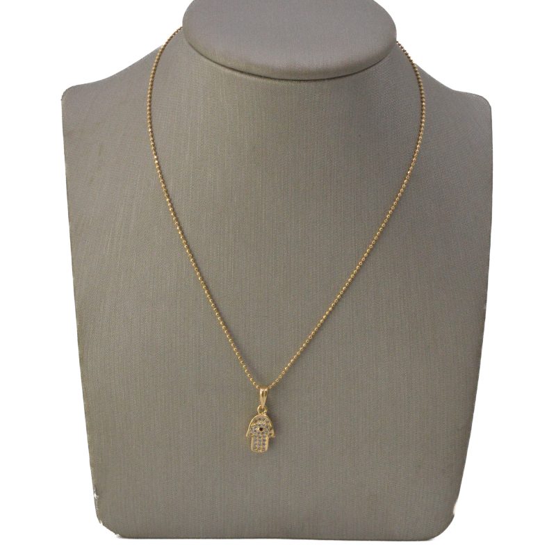 Dije Mano Hamsa Oro 18k - Image 2