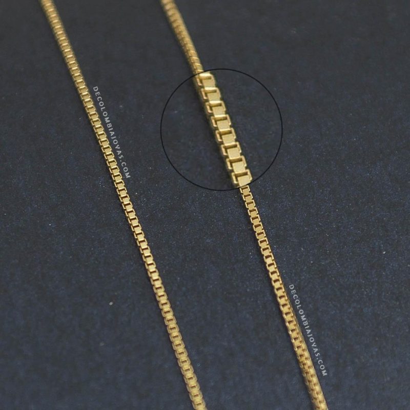 Cadena Veneciana Oro 18k / 50cm-1.2mm
