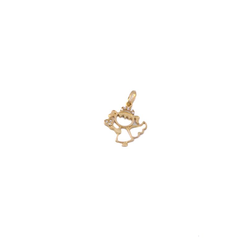Dije Angel Oro 18k