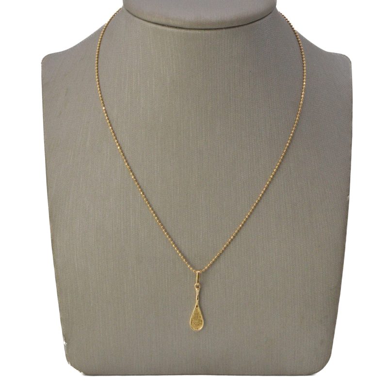 Dije Raqueta Oro 18k - Image 2