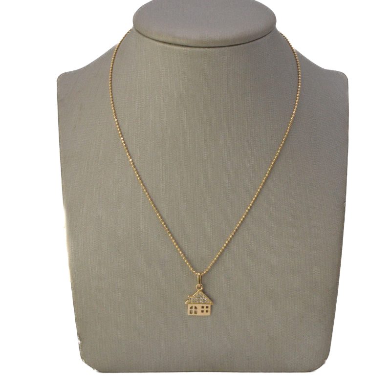 Dije Casita Oro 18k - Image 2