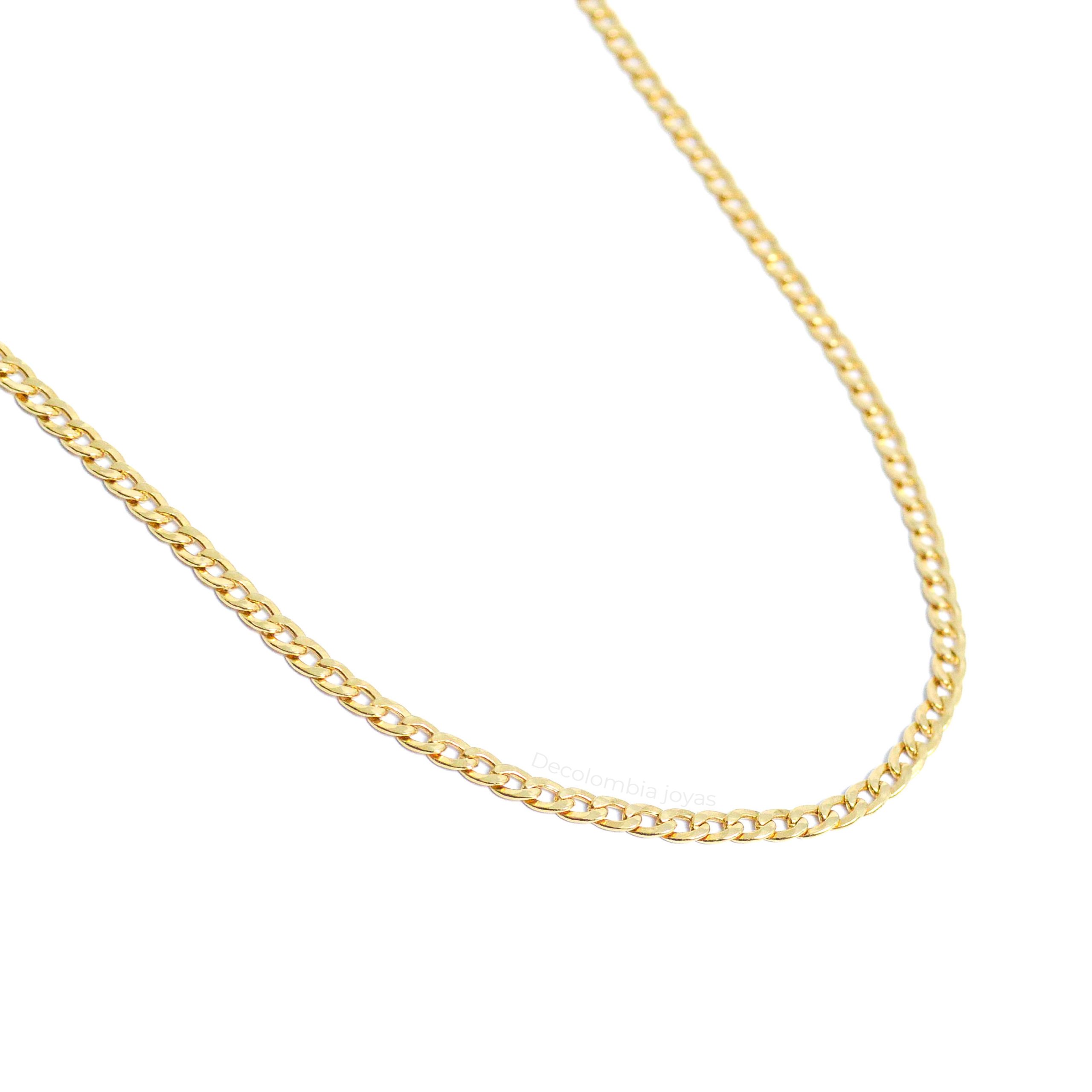 Cadena Cubana Oro 18k 50cm/2mm - Image 2