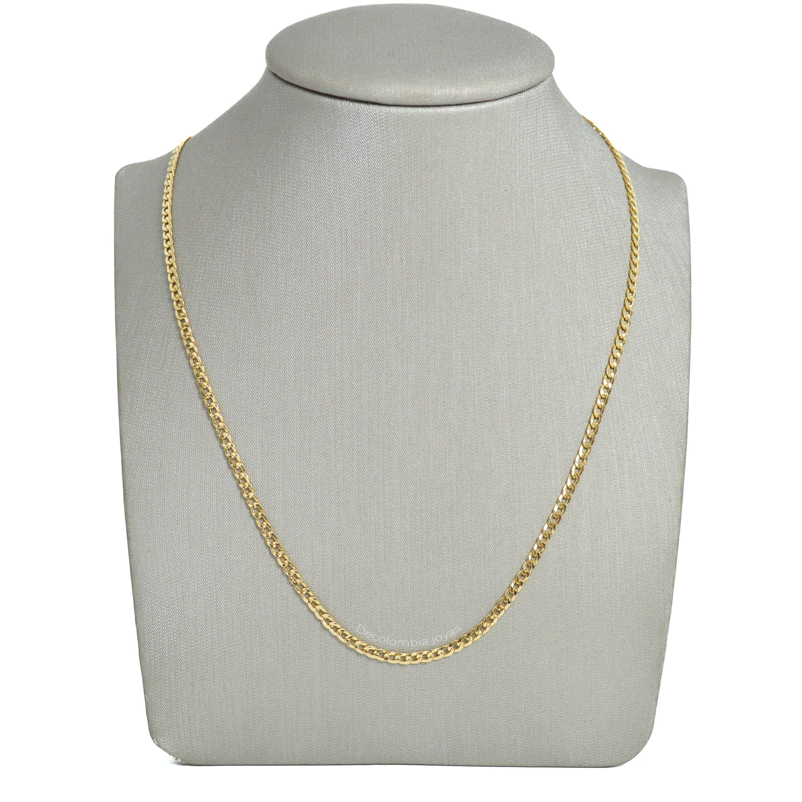 Cadena Cubana Oro 18k 50cm/2mm