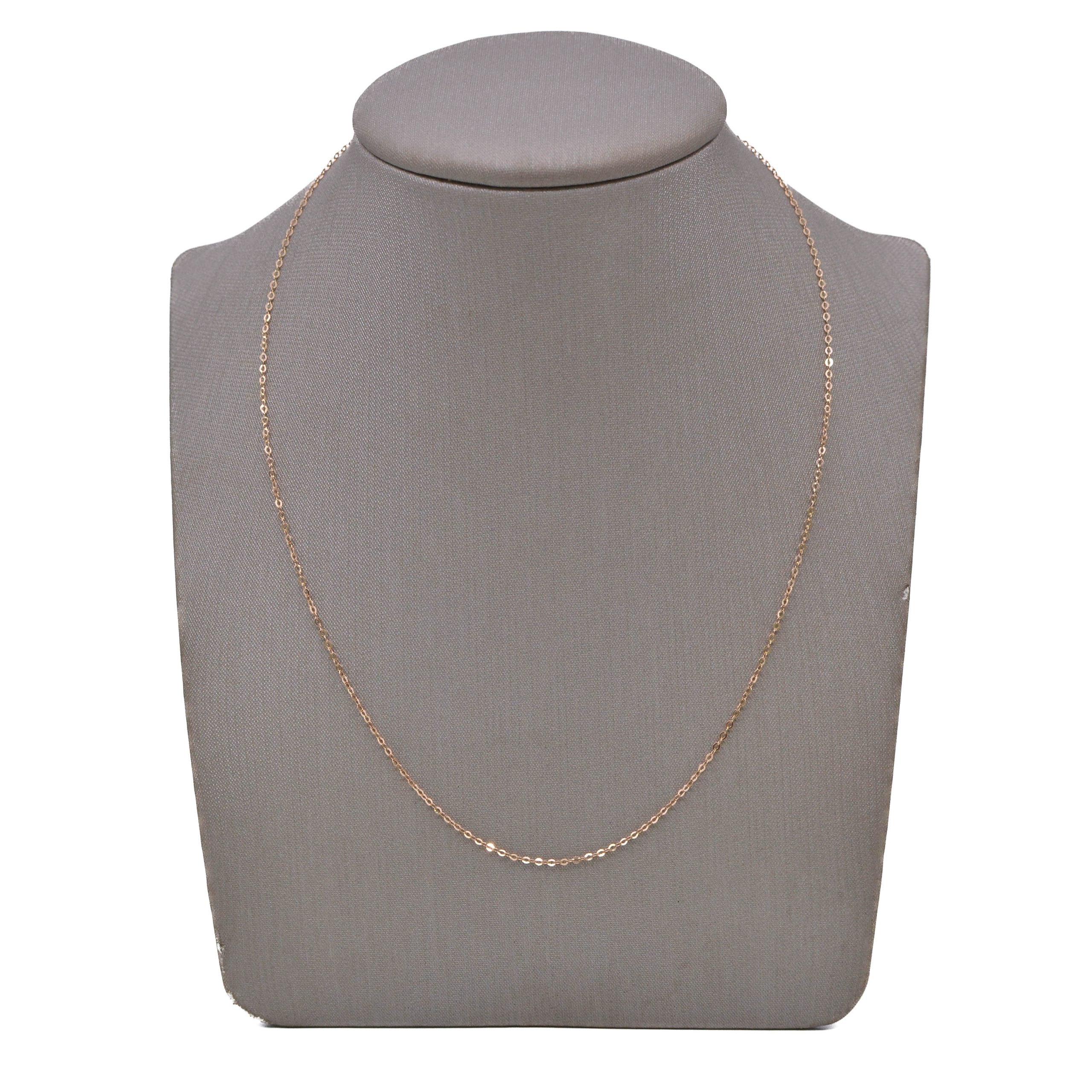 Cadena Forzatina Oro Rosa 18k / 45cm