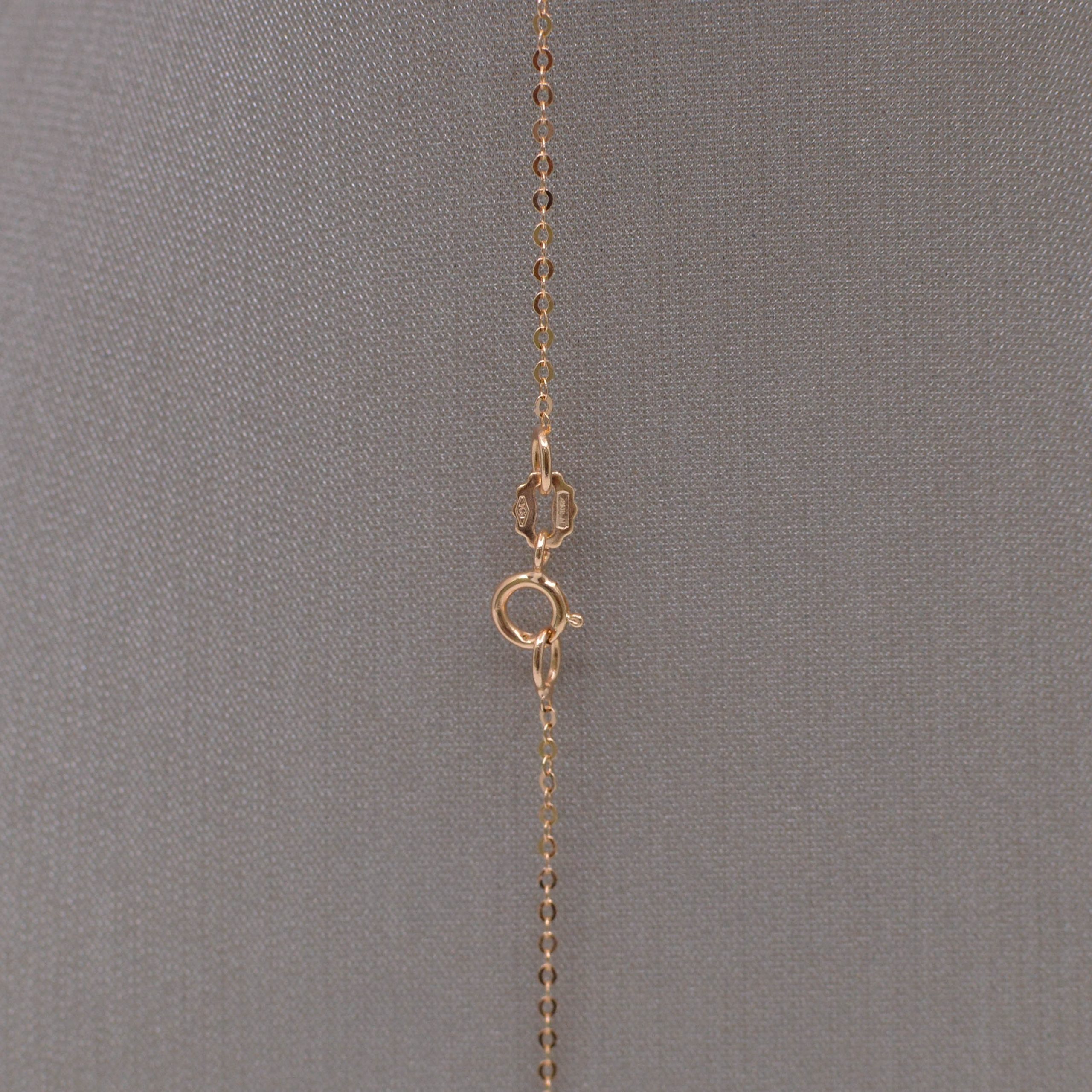 Cadena Forzatina Oro Rosa 18k / 45cm - Image 2