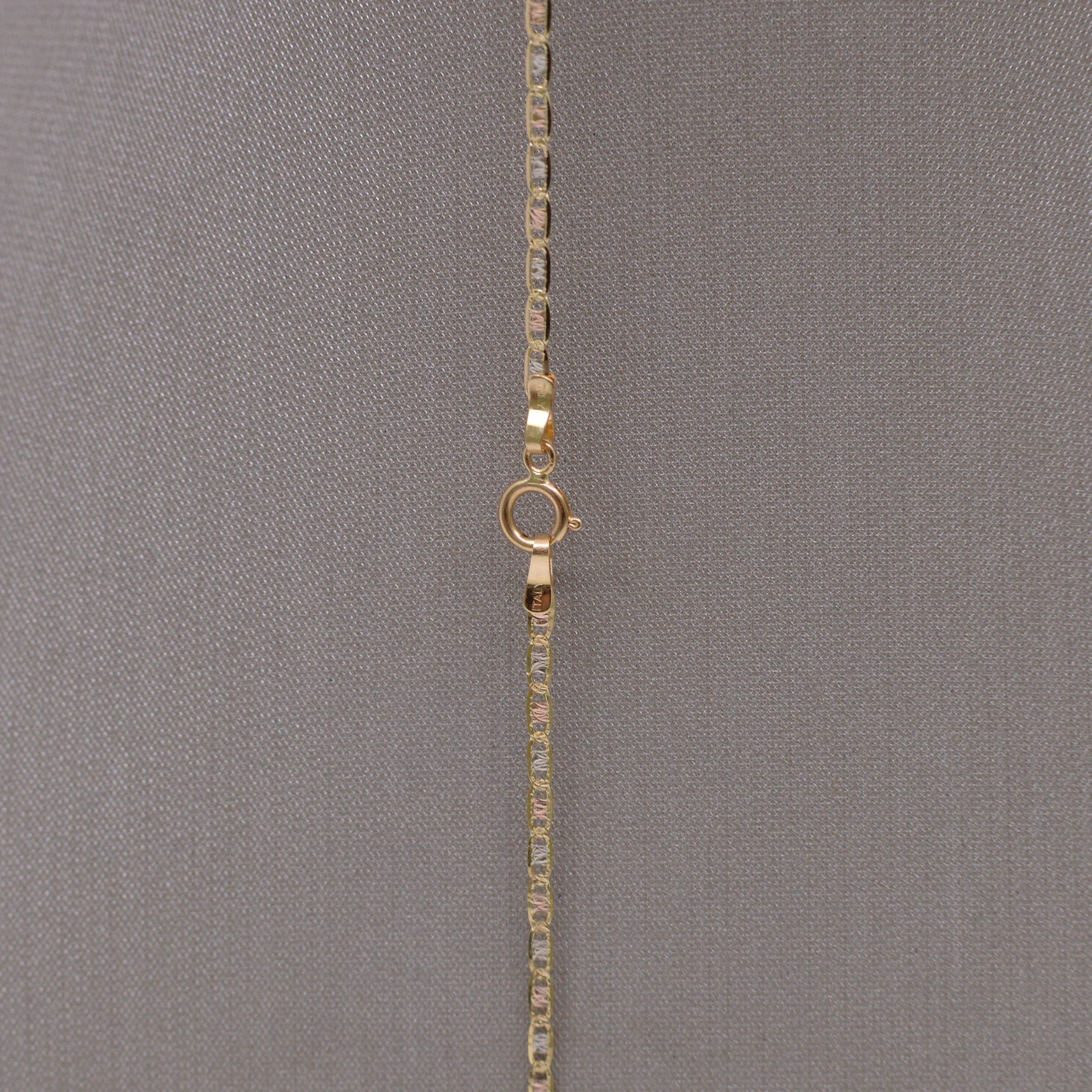 Cadena Gucci Tricolor Oro 18k/40cm - Image 2