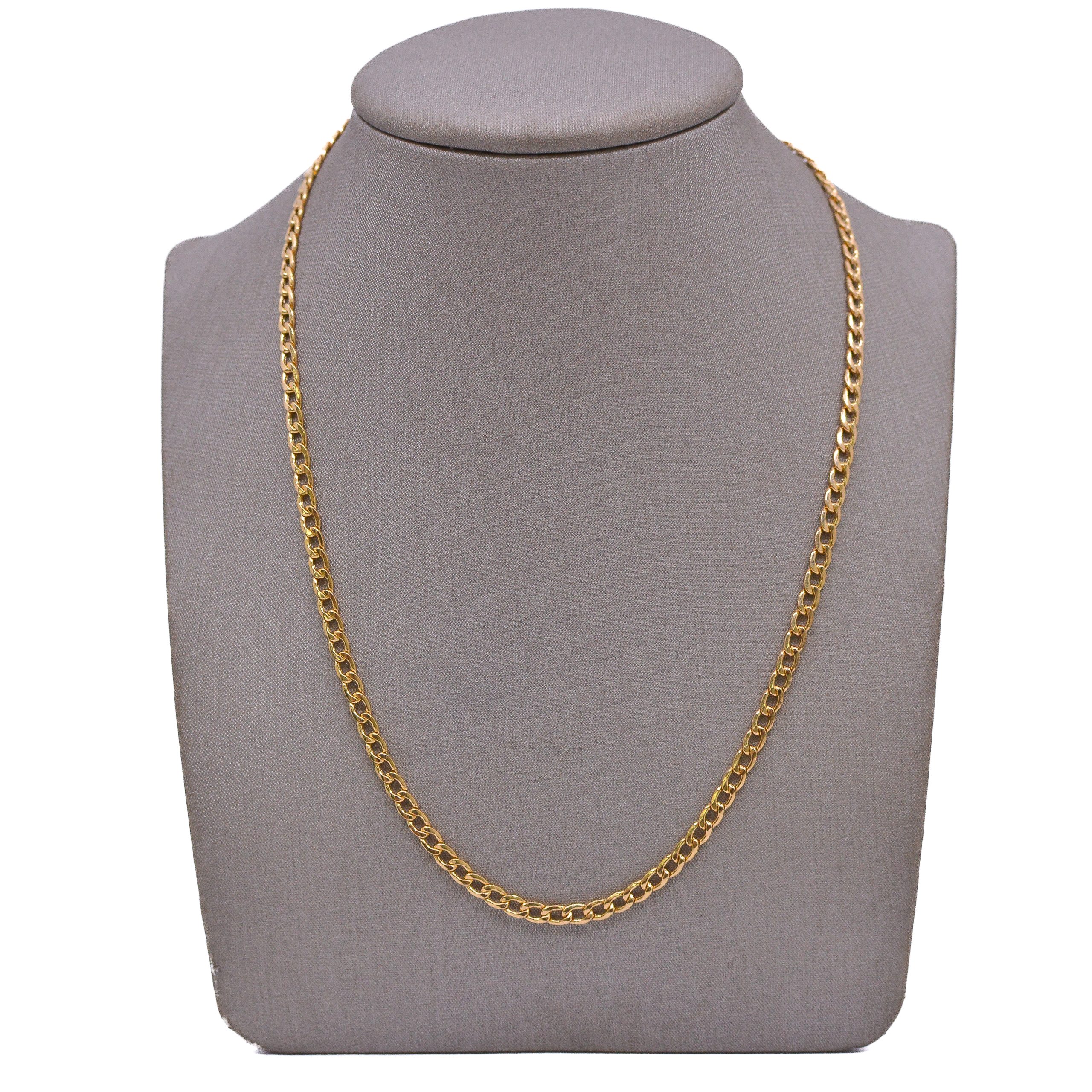 Cadena Cubana 2 Oro 18k / 50cm