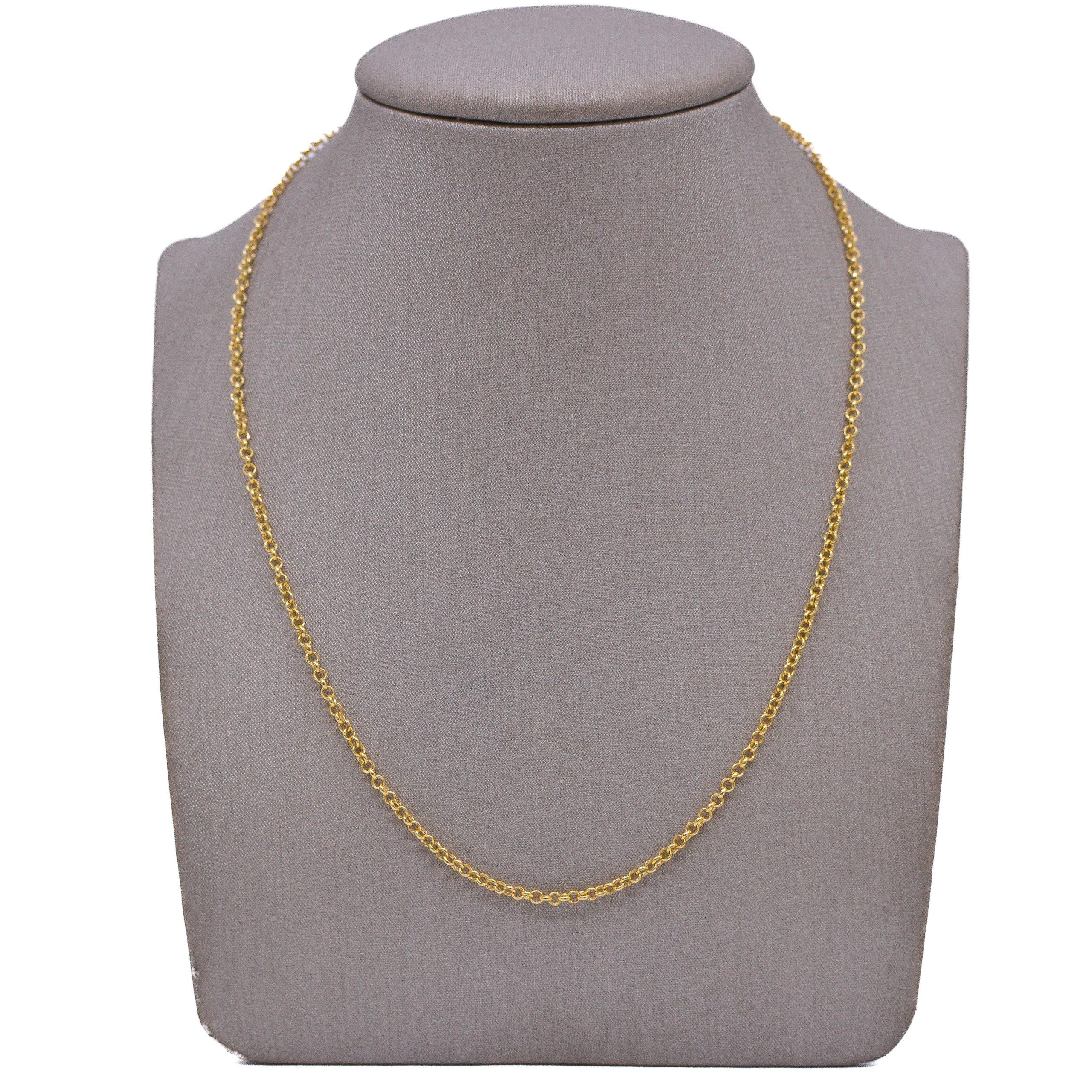 Cadena Rolón Oro 18k / 50cm