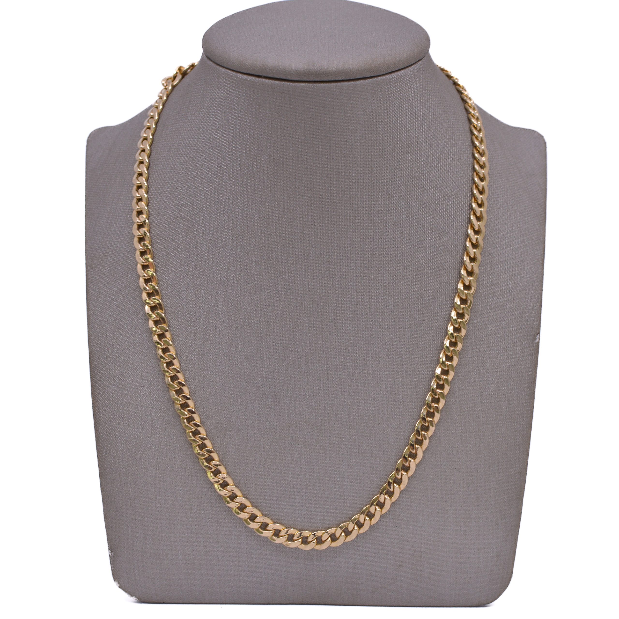 Cadena Cubana 2 18k / 60cm