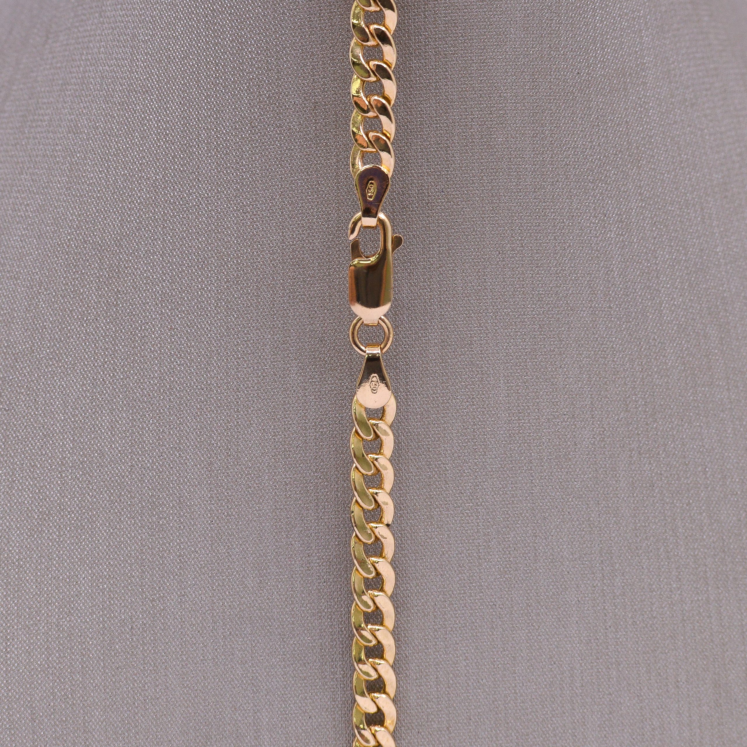 Cadena Cubana 2 18k / 60cm - Image 2