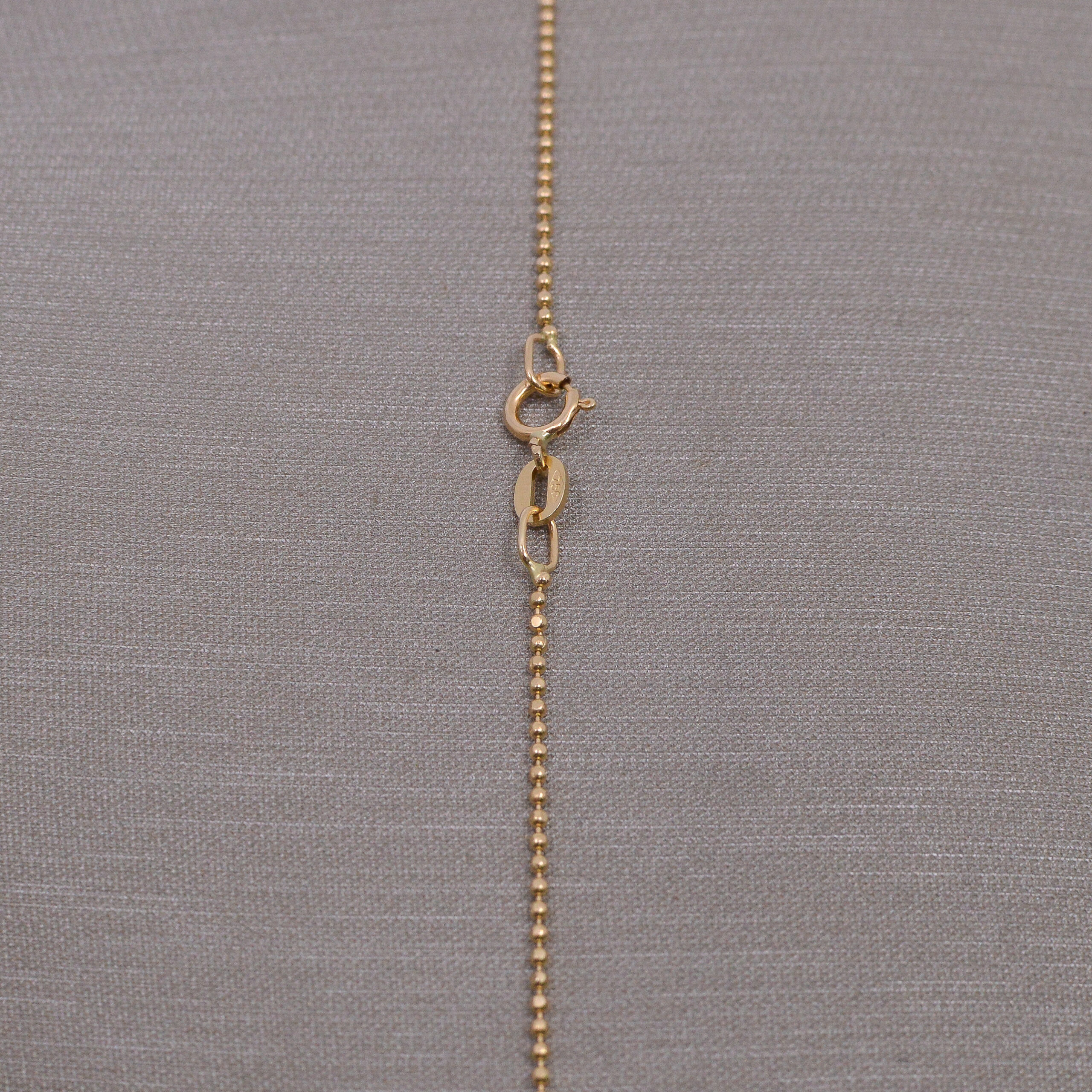 Cadena Militar 50cm / Oro 18k - Image 2