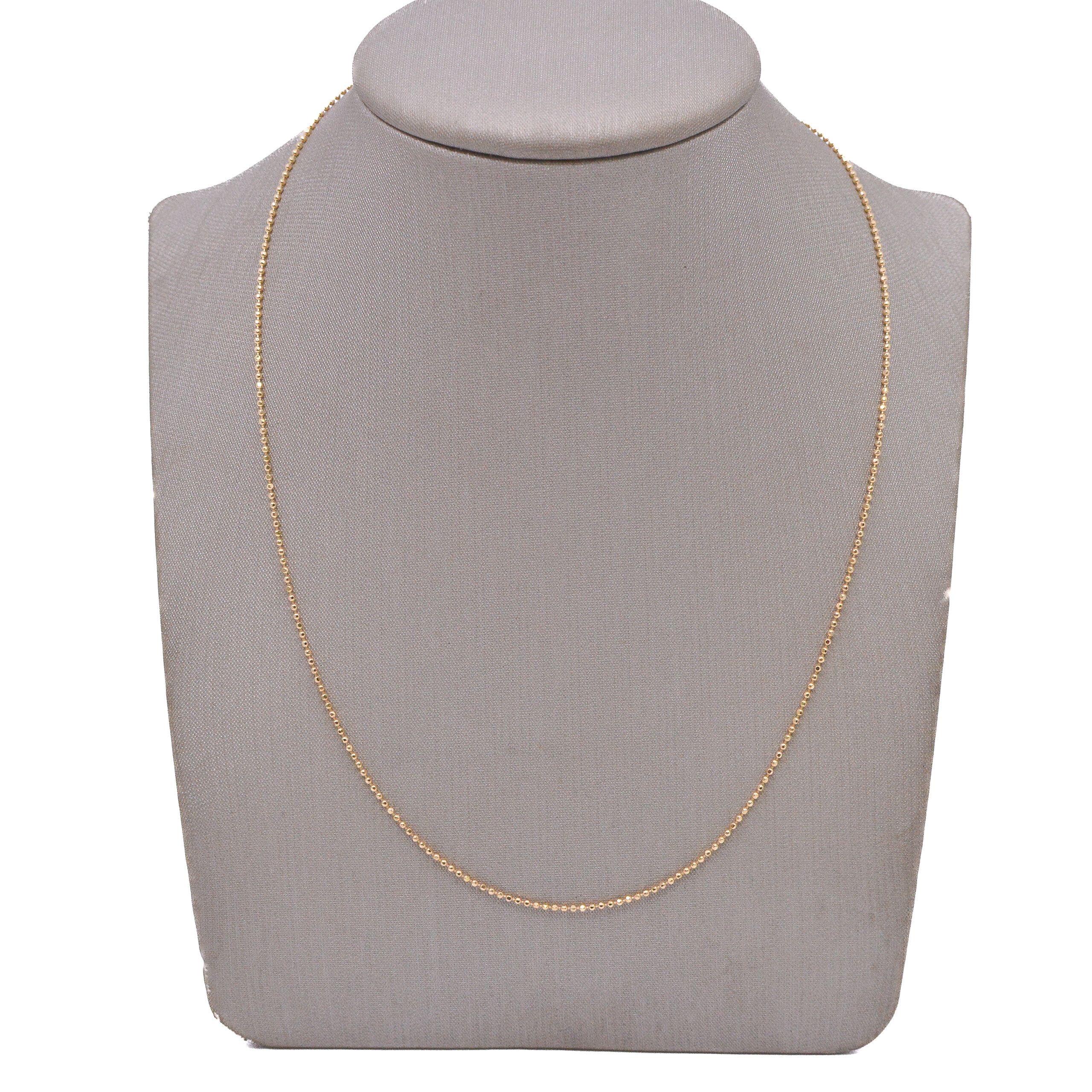 Cadena Militar 50cm / Oro 18k