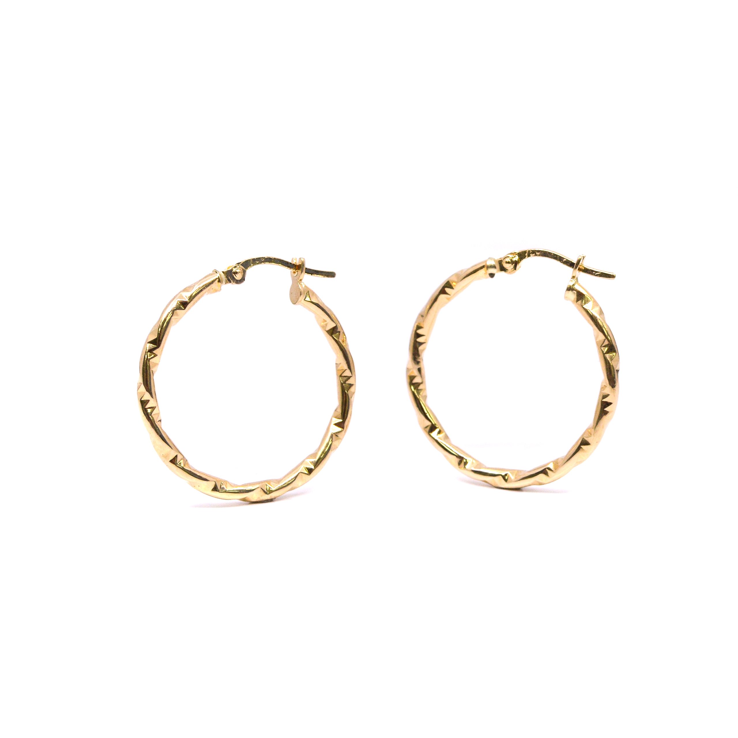 Candongas Grandes Oro 18K