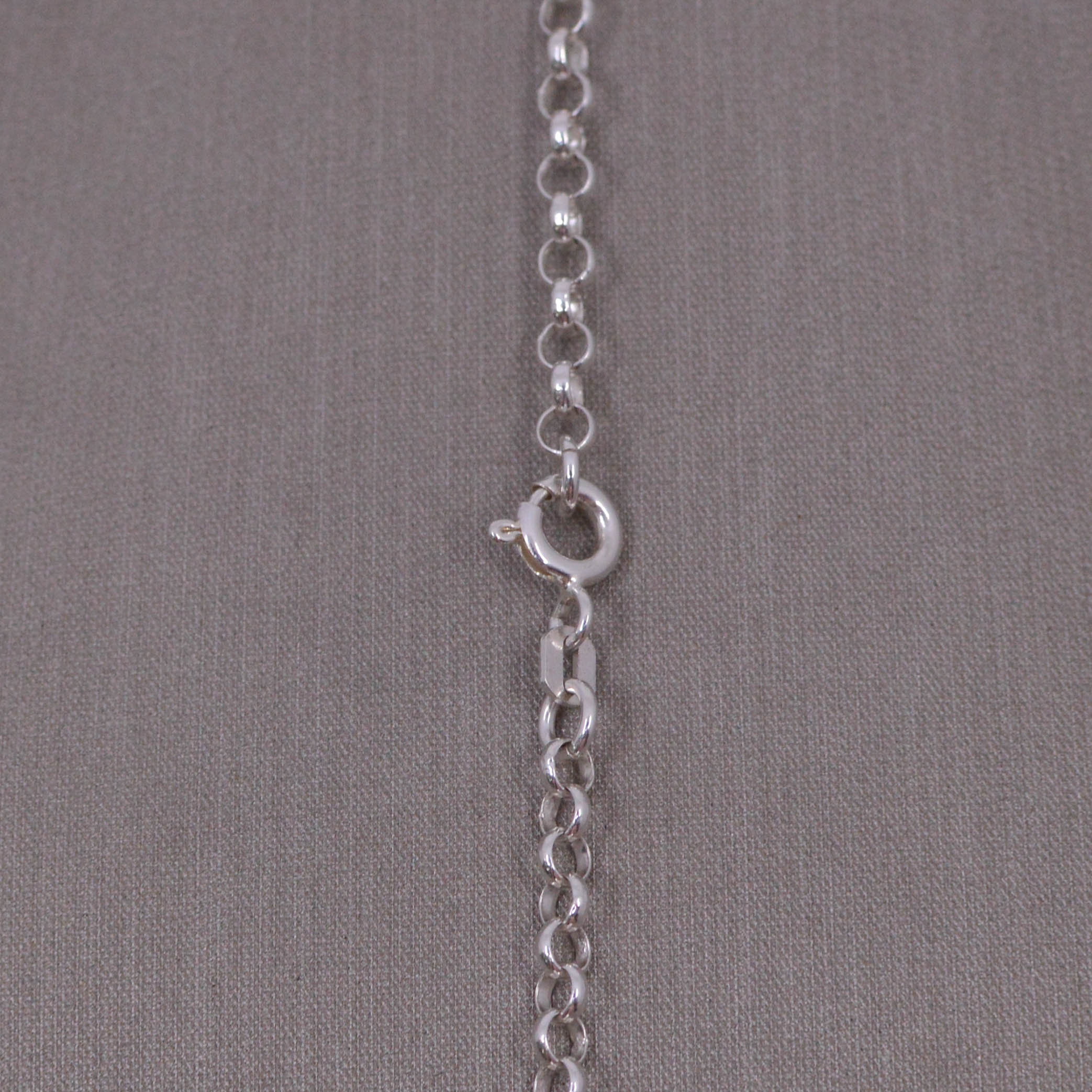 Cadena con Eslabones Redondos Plata 925 / 60CM - Image 2