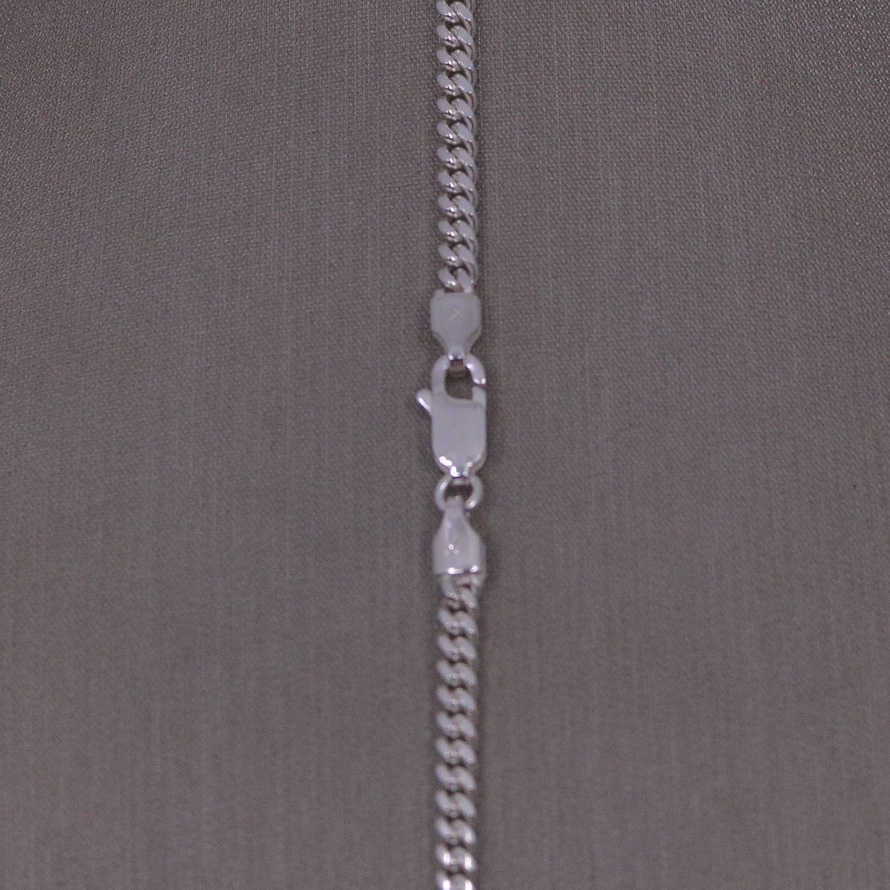 Cadena Cubana Plata 925 / 60CM - Image 2