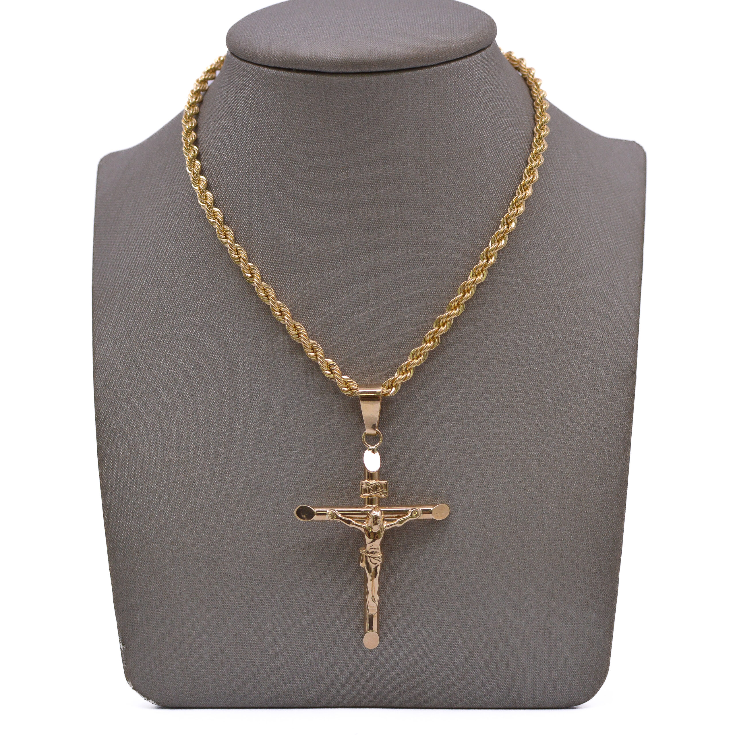 Dije Cruz Oro 18k / 50mm