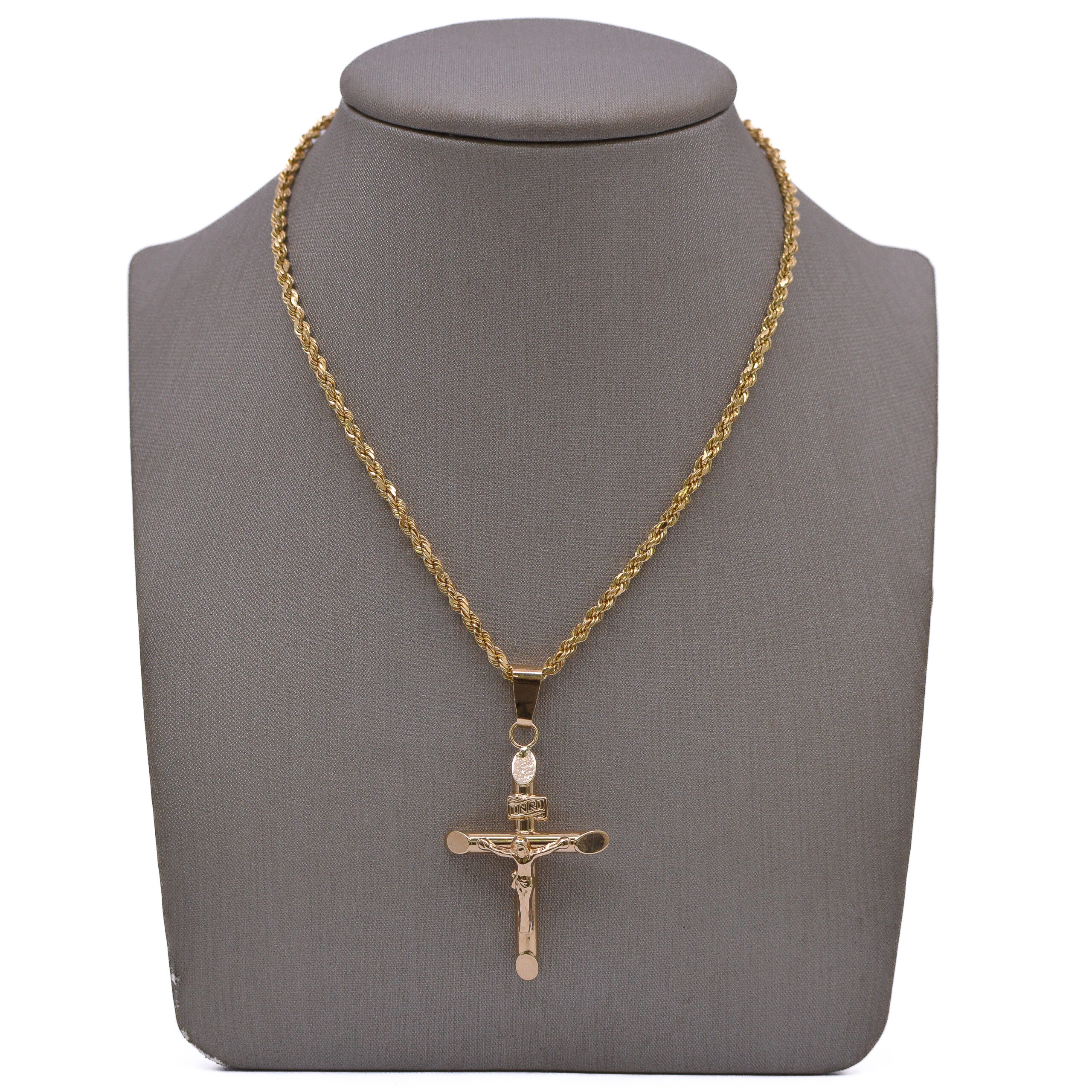 Dije Cruz Oro 18k / 36mm