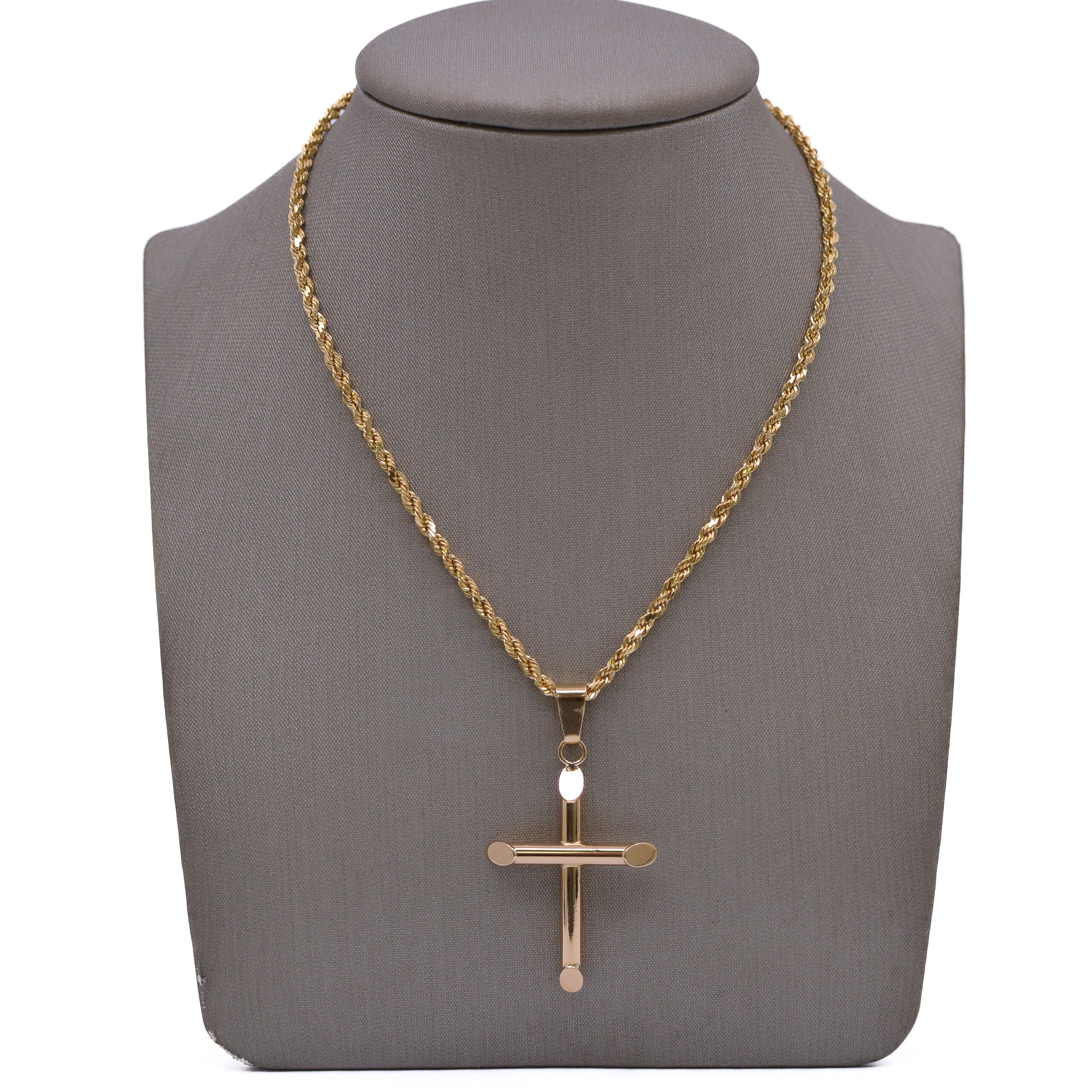 Dije Cruz Oro 18k / 35mm