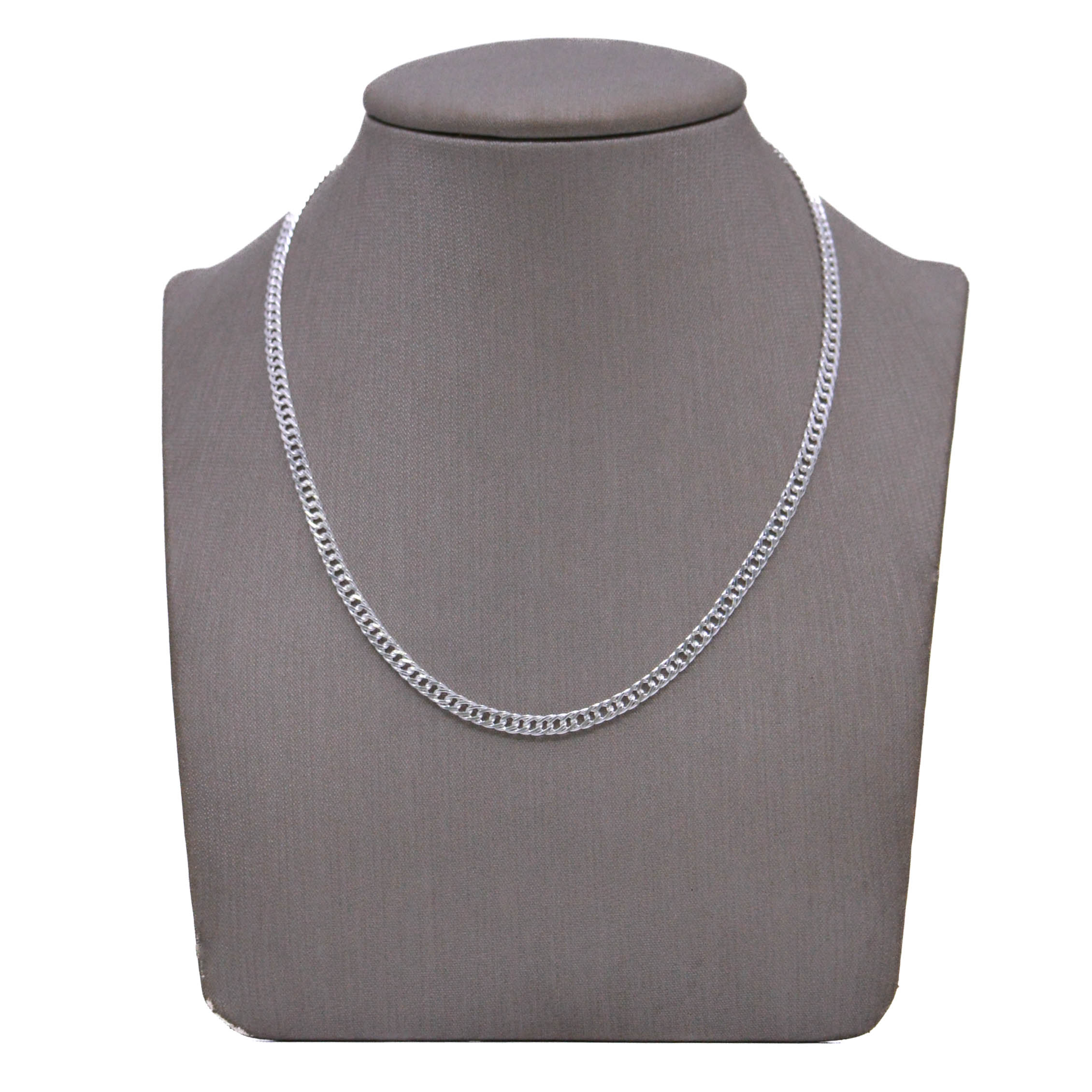 Cadena Grumet Maciza Plata 925 / 60CM