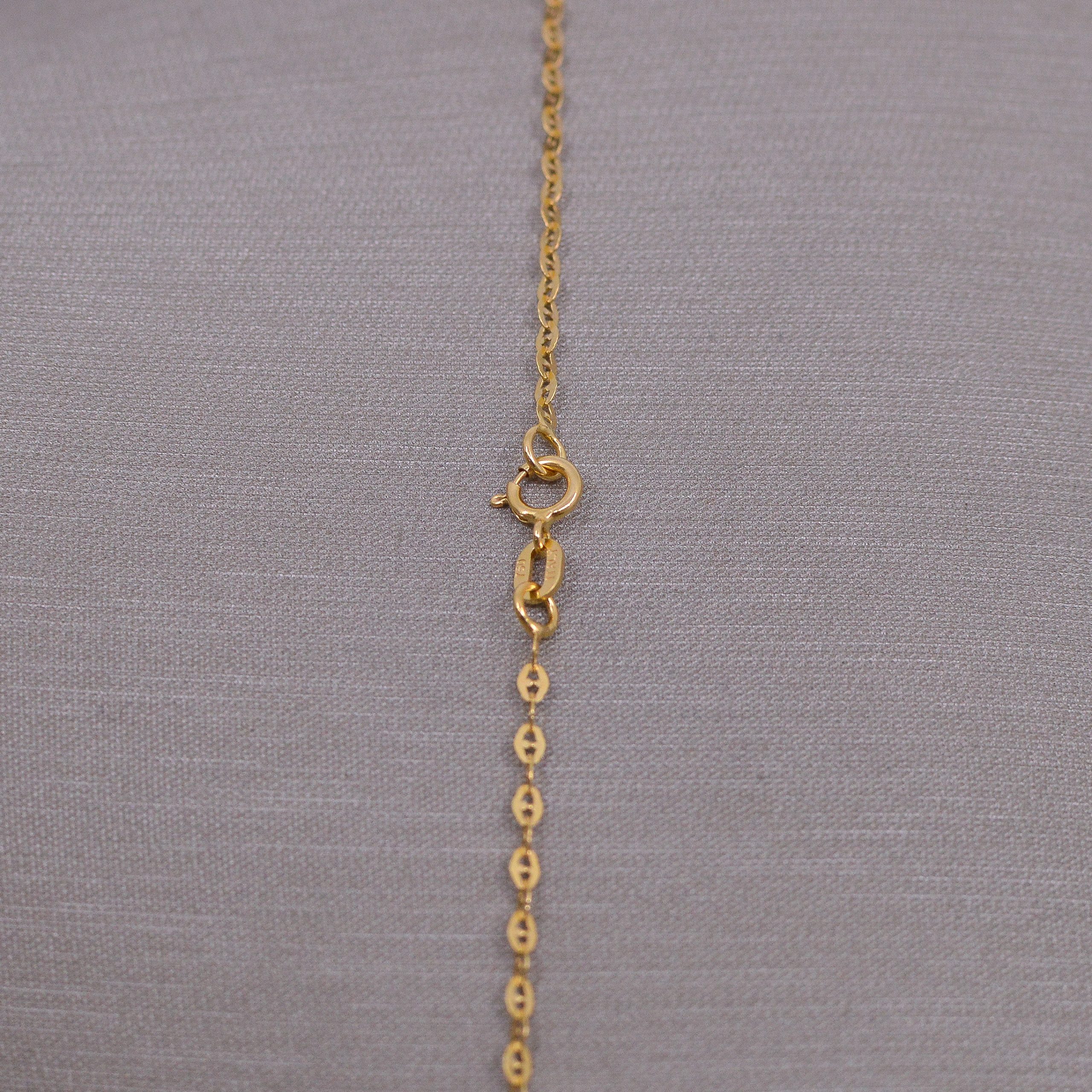 Cadena Mini Forzada Oro 18k / 50cm - Image 2