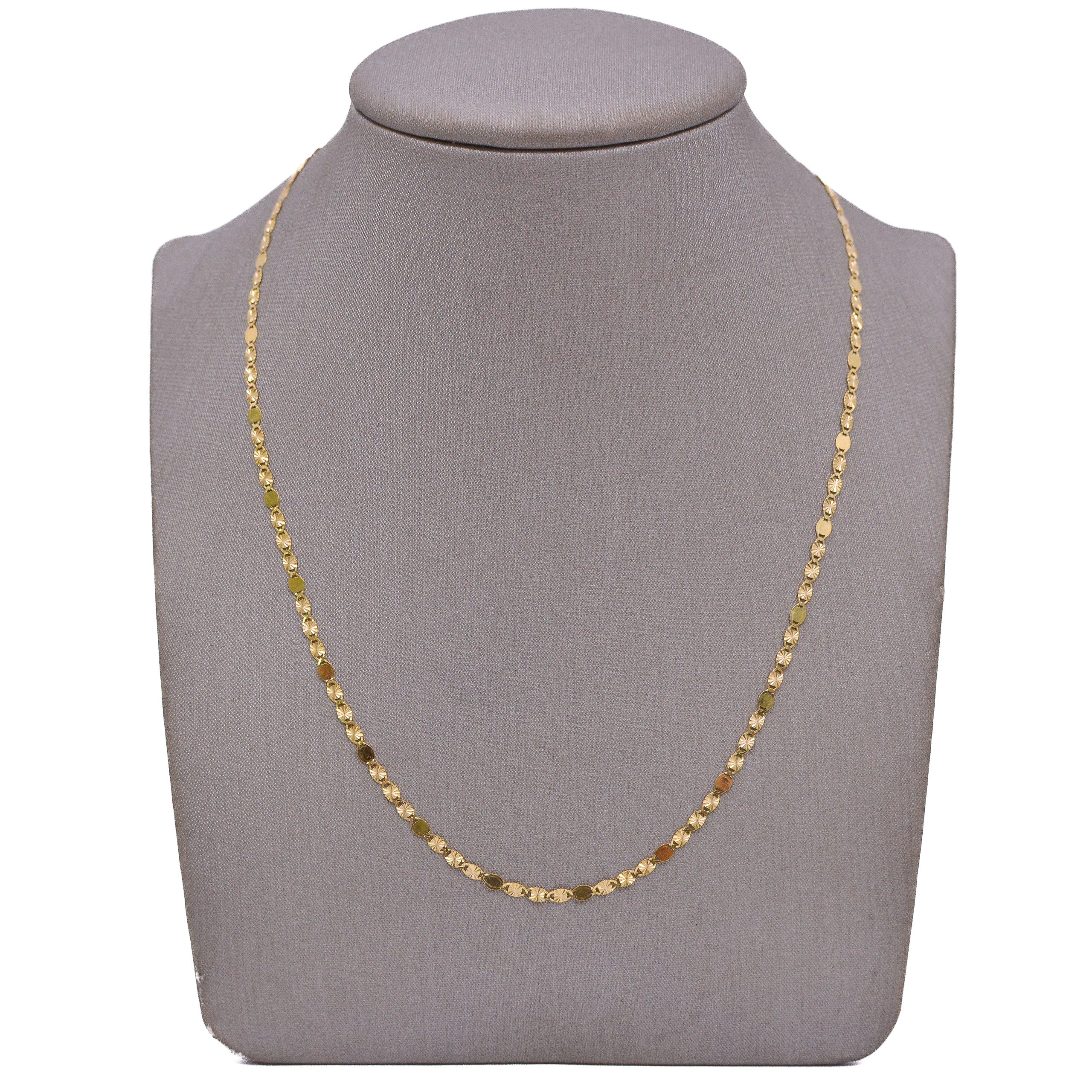 Cadena Diamantada 18k / 45cm