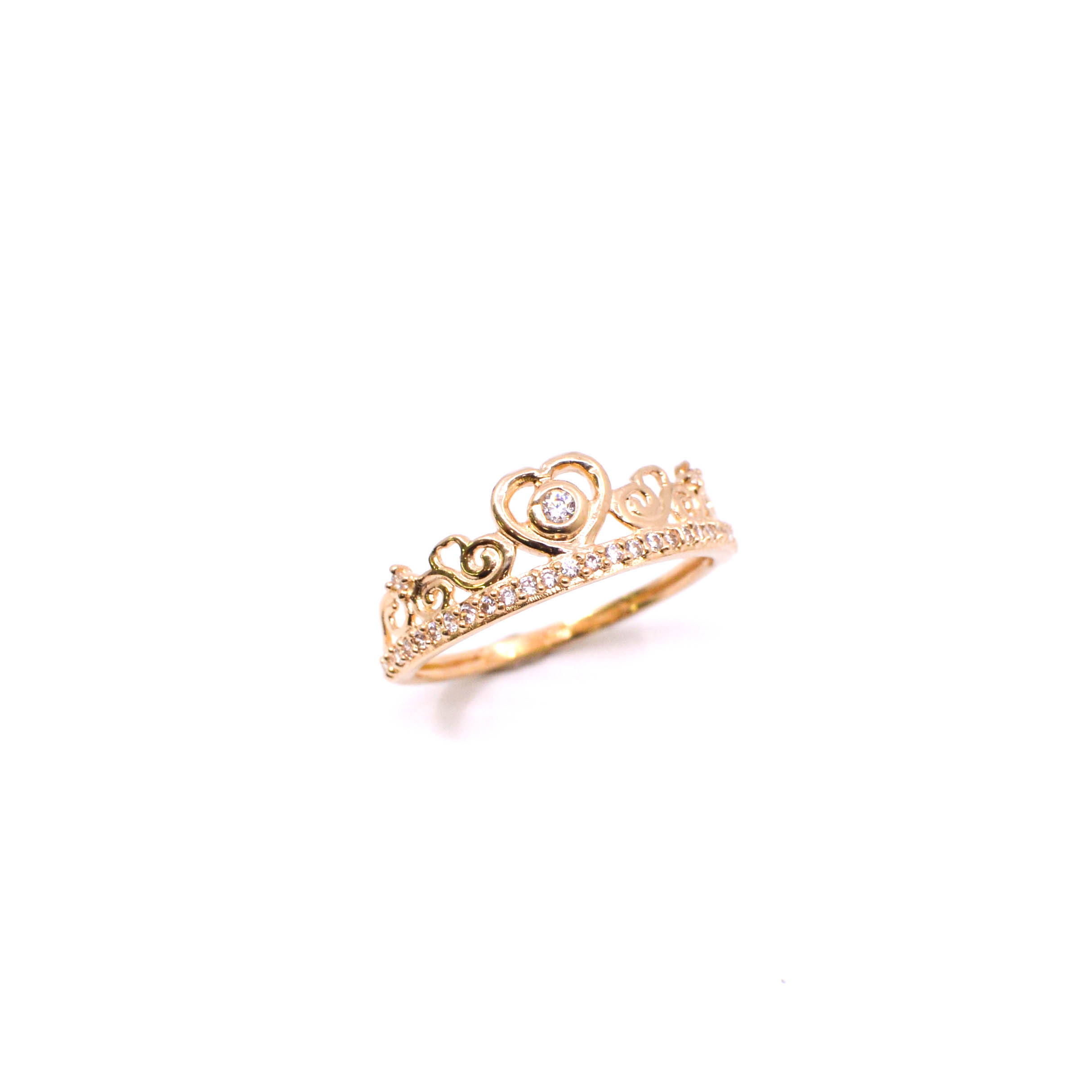 Anillo 15 Años Corazón Oro 18k