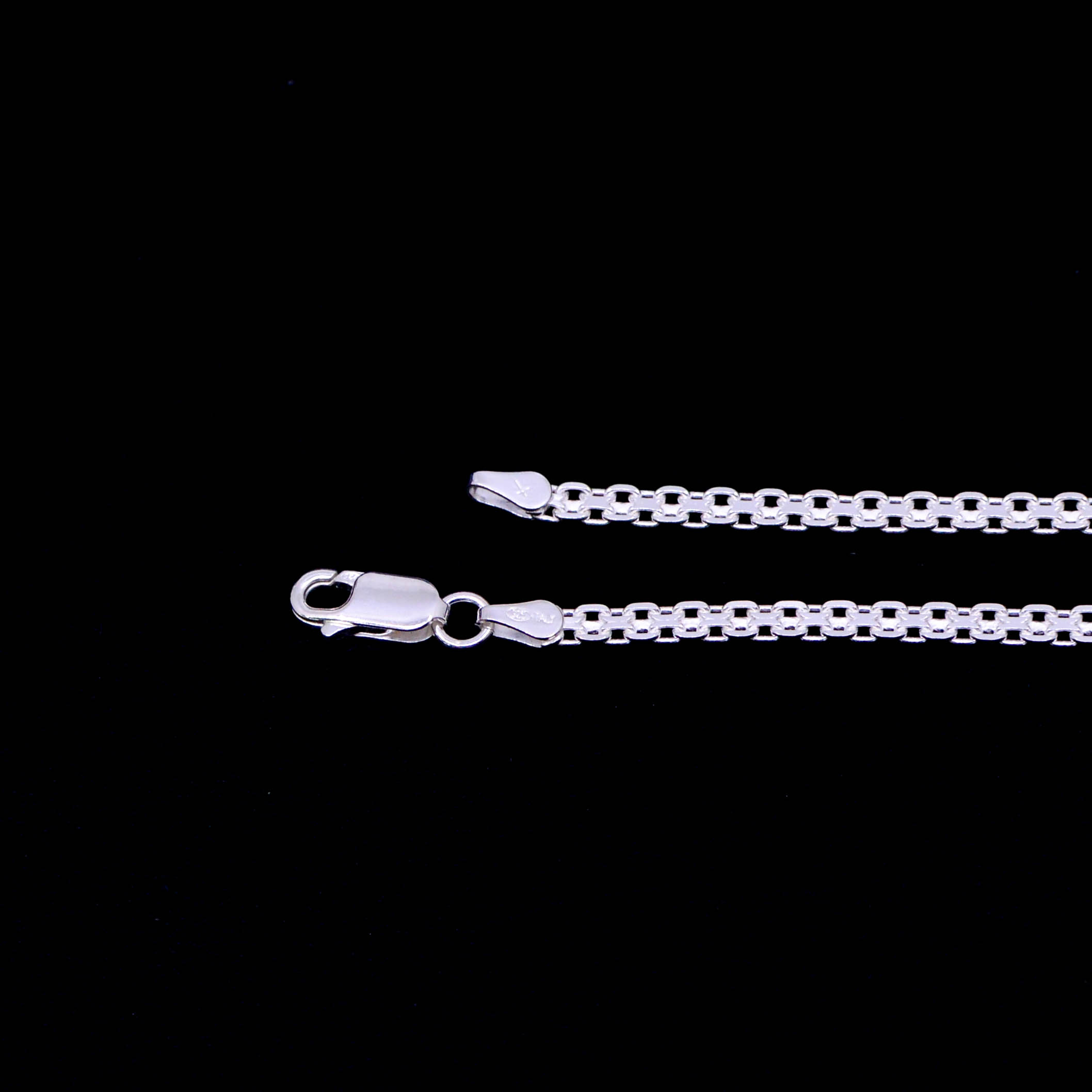Pulsera Bismark 1 Carril Plata 925 / 18CM