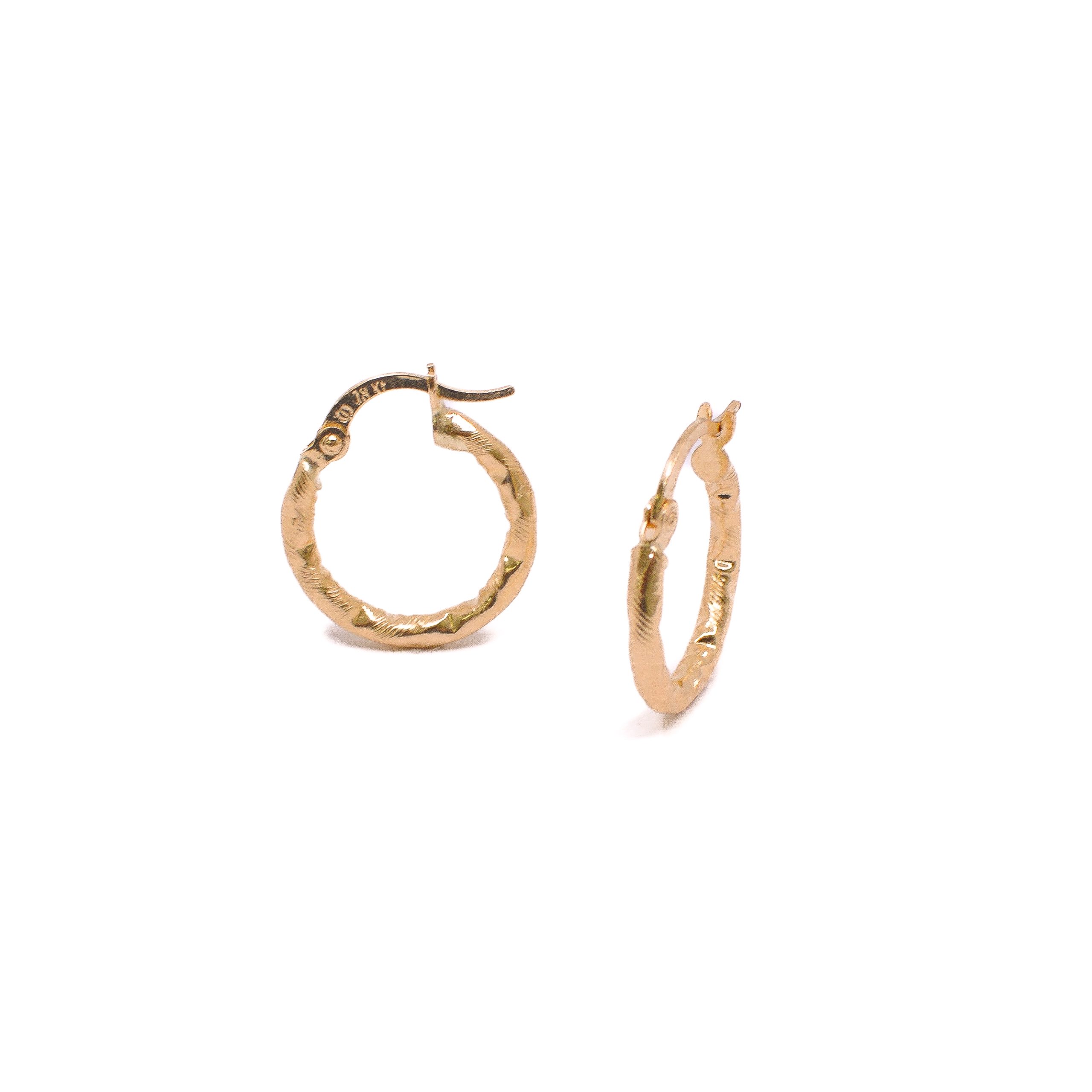 Candongas Pequeña Oro 18K