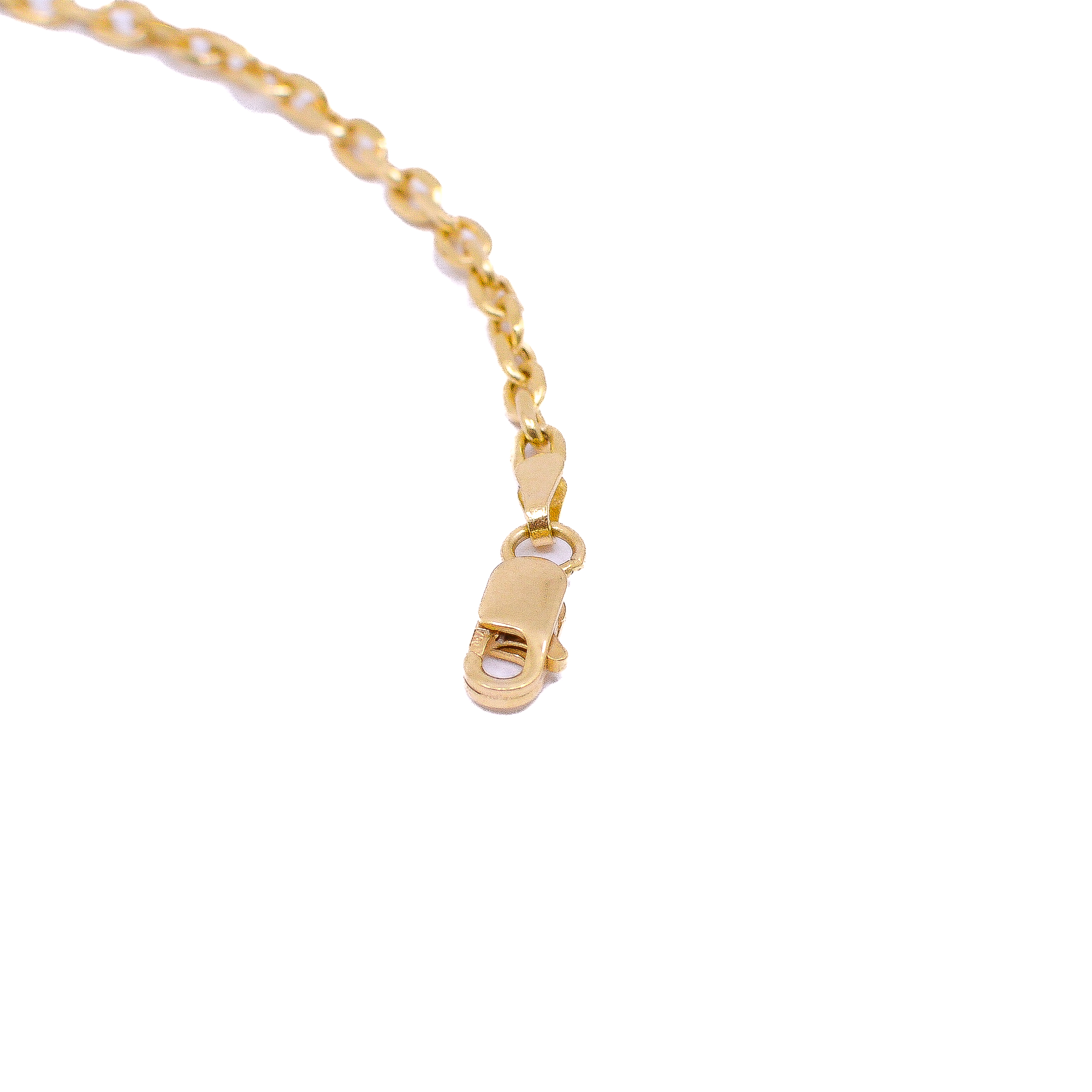 Pulsera Rolón Oro 18k / 18cm 2mm - Image 2